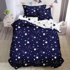 Единичен комплект спално бельо с ластик - Т021