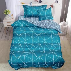 Единичен комплект спално бельо с ластик - Т031