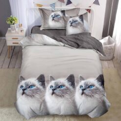 Единичен комплект спално бельо с ластик - Т036