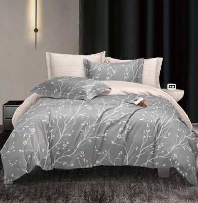 Комплект спално бельо от 4 части с ластик E038