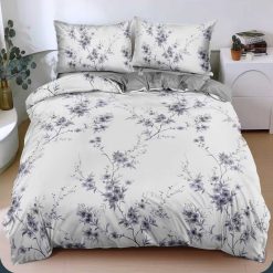 Комплект спално бельо от 4 части с ластик E059