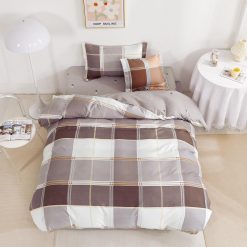 Единичен комплект спално бельо с ластик - Т072