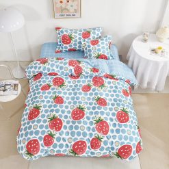 Единичен комплект спално бельо с ластик - Т085