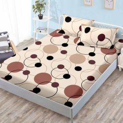 Долен чаршаф с ластик и 2бр. калъфки - 3L003