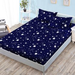 Долен чаршаф с ластик и 2бр. калъфки - 3L006