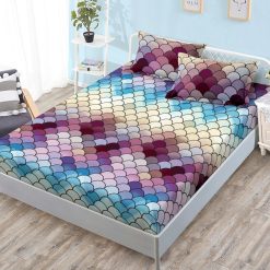 Долен чаршаф с ластик и 2бр. калъфки - 3L035