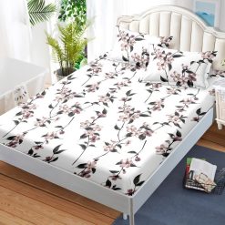 Долен чаршаф с ластик и 2бр. калъфки - 3L045