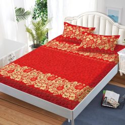 Долен чаршаф с ластик и 2бр. калъфки - 3L059