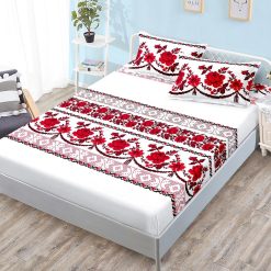 Долен чаршаф с ластик и 2бр. калъфки - 3L070