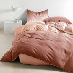 Комплект спално бельо от 4 части с ластик E091