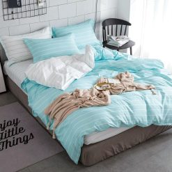 Комплект спално бельо от 4 части с ластик E131