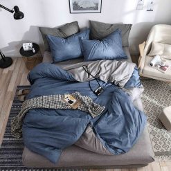 Единичен комплект спално бельо с ластик - YE021