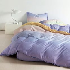 Единичен комплект спално бельо с ластик - YE017