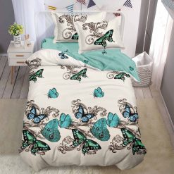 Единичен комплект спално бельо с ластик - T60-007