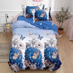 Единичен комплект спално бельо с ластик - T60-005