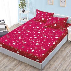 Долен чаршаф с ластик и 2бр. калъфки - 3J-032