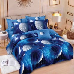 Комплект спално бельо от 6 части Б0573