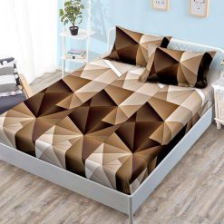 Долен чаршаф с ластик и 2бр. калъфки - 3L133