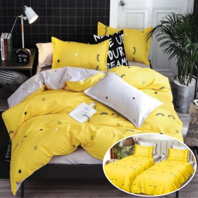 Комплект спално бельо с 2 отделни плика - 7P030