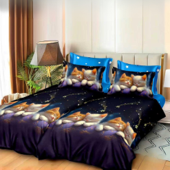 Комплект спално бельо с 2 отделни плика - 7P056