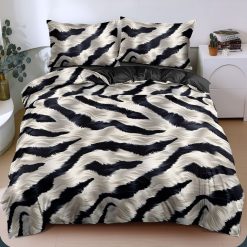 Комплект спално бельо от 4 части с ластик E154