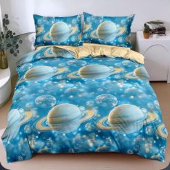 Комплект спално бельо от 4 части с ластик E158